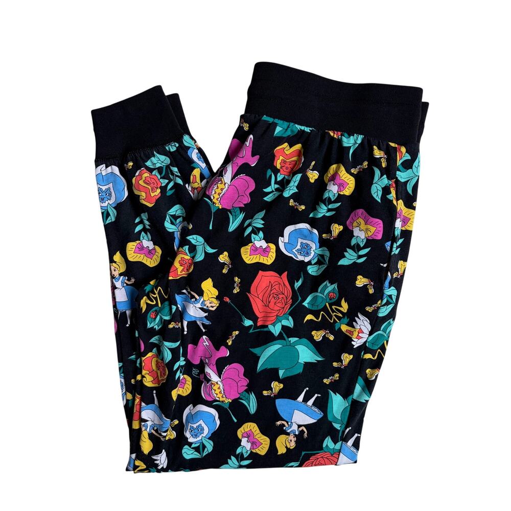 Disney Parks Alice In Wonderland Pajama Pants (Black) - Large